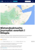 Bistandsaktuelts journalist overfalt i Etiopia