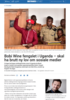 Bobi Wine fengslet i Uganda - skal ha brutt ny lov om sosiale medier