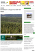 Bonitetane i skogen har blitt 40% betre