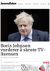 Boris Johnson vurderer å skrote TV-lisensen