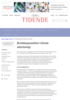 Breddespesialitet i klinisk odontologi