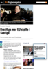 Brexit ga mer EU-støtte i Sverige