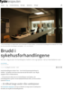 Brudd i sykehusforhandlingene