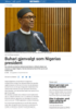 Buhari gjenvalgtsom Nigerias president