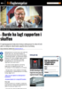 - Burde ha lagt rapporten i skuffen