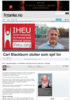 Carl Blackburn slutter som sjef for IHEU