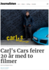 Carl's Cars feirer 20 år med to filmer