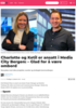 Charlotte og Ketil er ansatt i Media City Bergen: - Glad for å være om bord