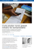 Civita ønsker norsk globalt initiativ for kontantstøtte