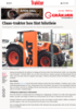 Claas-traktor hos Sixt bilutleie