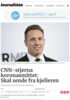CNN-stjerna koronasmittet: Skal sende fra kjelleren