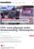 CNN-team pågrepet under direktesending i Minneapolis