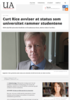 Curt Rice avviser at status som universitet rammer studentene