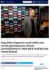 Dag-Eilev Fagermo med stikk mot norsk sportspresse: Mener journalistene er med på å snakke ned norsk fotball