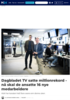 Dagbladet TV satte millionrekord - nå skal de ansatte 16 nye medarbeidere