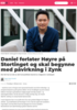 Daniel forlater Høyre på Stortinget og skal begynne med påvirkning i Zynk