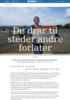 De drar til steder andre forlater