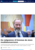 De rødgrønne vil bremse de store mediekonsernene