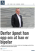 Derfor åpnet han opp om at han er bipolar