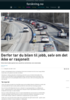 Derfor tar du bilen til jobb, selv om det ikke er rasjonelt