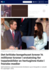 Det britiske kongehuset krever 14 millioner kroner i erstatning for toppløsbilder av hertuginne Kate i franske medier