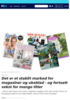 Det er et stabilt marked for magasiner og ukeblad - og fortsatt vekst for mange titler