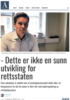 - Dette er ikke en sunn utvikling for rettsstaten