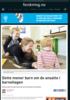 Dette mener barn om de ansatte i barnehagen