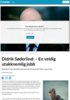 Didrik Søderlind: - En veldig utakknemlig jobb