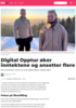 Digital Opptur øker inntektene og ansetter flere