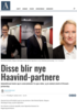Disse blir nye Haavind-partnere