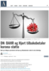 DN: BAHR og Hjort tilbakebetaler korona-støtte