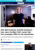 DN: Sjefredaktør Åshild Mathisen kan være ferdig i Vårt Land. Sier hun mangler tillit fra sin styreleder