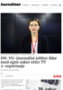DN: VG-journalist jobber ikke med egne saker etter TV 2-reportasje