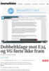 Dobbeltklage mot E24 og VG førte ikke fram