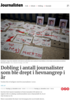 Dobling i antall journalister som ble drept i hevnangrep i år