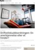 Driftstilskuddsordningen: En anerkjennelse eller et hinder?