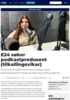 E24 søker podkastprodusent (tilkallingsvikar)
