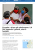 Ecuador: «Kaos på sykehusene. Lik blir liggende i gatene, uten å hentes»