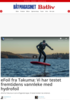 eFoil fra Takuma: Vi har testet fremtidens vannleke med hydrofoil
