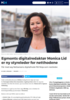 Egmonts digitalredaktør Monica Lid er ny styreleder for netthodene
