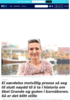 Ei særdeles motvillig presse så seg til slutt nøydd til å ta i historia om Skei Grande og guten i kornåkeren. Så er det blitt stille