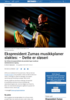 Ekspresident Zumas musikkplaner slaktes: - Dette er sløseri