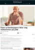 Eldre arbeidstagere føler seg velkommen på jobb
