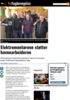Elektromontørene støtter havnearbeiderne
