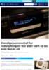 Elendige sommertall for radiolyttingen: Har aldri vært så lav som den er nå