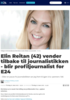 Elin Reitan (42) vender tilbake til journalistikken - blir profiljournalist for E24