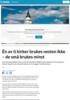Én av ti kirker brukes nesten ikke - de små brukes minst