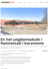 En hel ungdomsskole i Nannestad i karantene