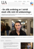 - En slik ordning er i strid med lik rett til utdanning
